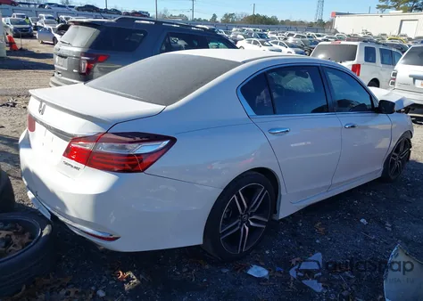 2020 Honda Accord Sport z USA, uszkodzony, nr VIN 1HGCV1F36LA057597
